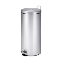 Honey-Can-Do 30 L Silver Stainless Steel Trash Can