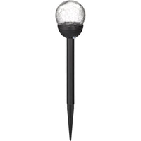 Living Accents Black Solar Powered 0.06 W LED Pathway Light 1 pk (Pack of 12) - Deal of The Week