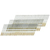 Senco 15 ga. Plastic Strip 20 Deg. Ring Shank Round Head Steel Framing Nails 2-3/8 L x 0.11 Dia. in.