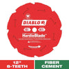 Diablo HardieBlade 12 in. D X 1 in. Polycrystalline Diamond Fiber Cement Blade 8 teeth 1 pk