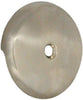 Danco Brushed Nickel Gray Round Plastic Overflow Plate