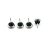 Projex Silver 7/8 in. Nail-On Nickel Chair Glide 4 pk