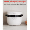 Instant White 20 cups Programmable Rice Cooker and Food Steamer - Deal of The Week