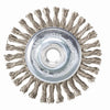 Norton Clipper 4 in. Knotted Wire Wheel Brush Stainless Steel 12500 rpm 1 pc