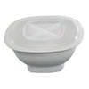 Nordic Ware White Plastic Microwave Popcorn Popper 12 cups