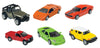 Toysmith 04868 4.5 Die-Cast Pull-Back Fresh Metal Power Racers Assorted Styles (Pack of 12)