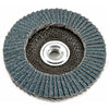 Forney 4-1/2 in. D Zirconia Aluminum Oxide Thread Arbor Flap Disc 80 Grit 1 pc