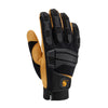 Carhartt Men's Indoor/Outdoor Knuckler Gloves Black/Yellow L 1 pair