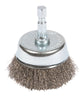 Forney 2 in. D X 1/4 in. Coarse Steel Crimped Wire Cup Brush 6000 rpm 1 pc