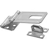 National Hardware Zinc-Plated Aluminum/Steel 3-1/4 in. L Double Hinge Safety Hasp 1 pk