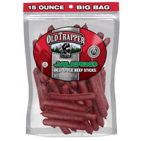 Old Trapper Deli Sticks Jalapeno Beef Deli Sticks 15 oz Bagged