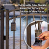 Master Lock 5.2 in. H X 3.4 in. W X 5.2 in. L Metal 4-Digit Combination Lock Box