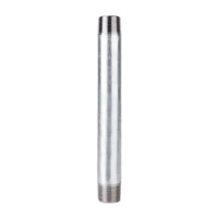 STZ Industries 1-1/2 in. MIP each X 1-1/2 in. D MIP Galvanized Steel 10 in. L Nipple