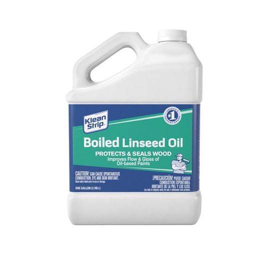 Klean Strip Transparent Clear Boiled Linseed Oil 1 gal. (Pack of 4)