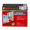 Frost King Premium Clear Indoor and Outdoor Window Shrink Film 62 in. W x 126 in. L