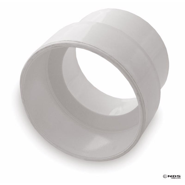 Acoplamiento reductor de PVC NDS Schedule 35 de 4 pulg. de cubo x 3 pulg. de cubo D (paquete de 1) - Oferta de la semana