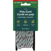 Coghlan's Camouflage Tent Cord 0.25 in. W X 50 ft. L 1 pk