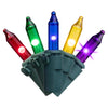 Celebrations Classic LED T5 Multicolored 100 ct String Christmas Lights 24.75 ft. (Pack of 12)