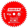 Diablo 6-1/2 in. D X 5/8 in. S Finish/Plywood TiCo Hi-Density Carbide Circular Saw Blade 40 teeth 1 (Pack of 10).