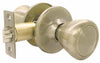 Ultra Security Antique Brass Passage Knob Right or Left Handed