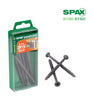 SPAX No. 14 x 3-1/2 in. L Phillips/Square Flat Head High Corrosion Resistant Steel Multi-Purpose Screw (Pack of 5)