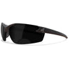 Edge Eyewear Zorge G2 Wraparound Safety Glasses Smoke Lens Black Frame 1 pc