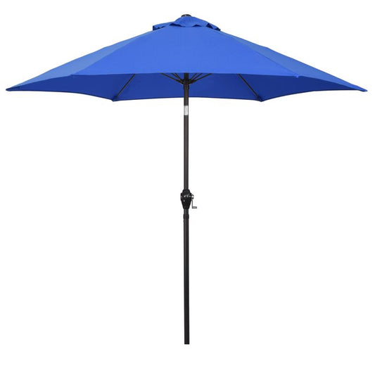 March Products Astella 9 ft. Tiltable Blue Market Umbrella