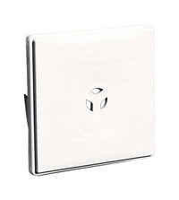 Builders Edge Dutch Lap 6-5/8 in. H X 7 in. W X 7/8 in. L Prefinished White Copolymer Mounting Block