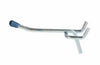 Crawford Zinc Plated Silver Steel 2 in. Peg Hooks 4 pk