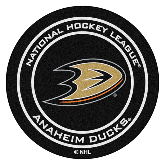 NHL - Anaheim Ducks Hockey Puck Rug - 27in. Diameter
