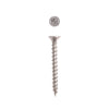 SPAX No. 8 x 1-1/2 in. L Phillips/Square Flat Head Zinc-Plated Steel Multi-Purpose Screw 25 each