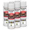 Rust-Oleum Industrial Choice - Contractor Pack (6 pk) White Inverted Marking Paint 17 oz
