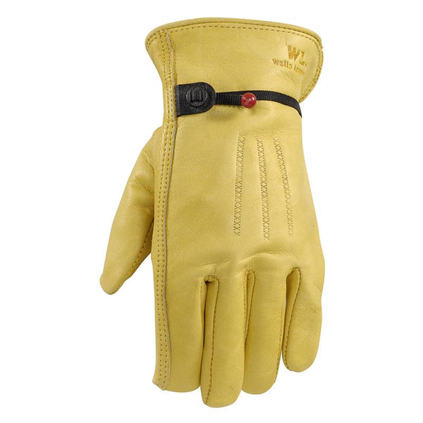 Guantes de cuero dorados para conductor Wells Lamont XXL - Oferta de la semana