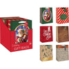 Paper Images Assorted Holiday Medium Treated Gift Bag (Pack of 48)