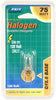 Feit 75 W T4 Tubular Halogen Bulb 1050 lm Warm White 1 pk