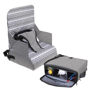 PORTBLE BOOSTER SEAT GRY