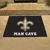 NFL - New Orleans Saints Man Cave Rug - 34 in. x 42.5 in.