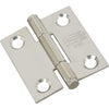 National Hardware 1.5 in. L Stainless Steel Stainless Steel Door Hinge 2 pk - Deal of The Week