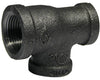 Bk Products 3/4 In. Fpt  X 1/2 In. Dia. Fpt Black Malleable Iron Reducing Tee