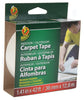 Duck 1.41 in. W X 42 ft. L Polyester Indoor and Outdoor Carpet Tape