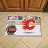 NHL - Calgary Flames Rubber Scraper Door Mat