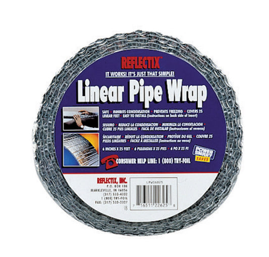 Reflectix Spw0402512 4 X 25' Spiral Pipe Wrap  (Pack Of 12)