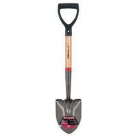 Truper Tru-Tough 27 in. Steel Round Utility Shovel Wood Handle