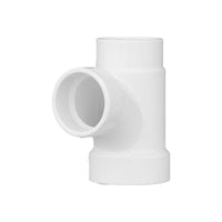 Charlotte Pipe Schedule 40 2 in. Hub X 1-1/2 in. D Hub PVC Sanitary Tee 1 pk