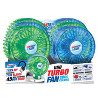 Shawshank LEDz 5.25 in. H Desktop Fan (Pack of 6)