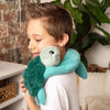 Hugimals World Hugarounds Sidney the Sea Turtle Weighted Neck and Shoulder Wrap Blue (Pack of 4)