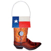 De Leon Collections Boot Birdhouse With Texas Flag