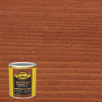 Cabot Transparent Jarrah Brown Oil-Based Natural Oil/Waterborne Hybrid Australian Timber Oil 1 qt. (Pack of 4)