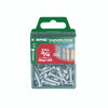 SPAX No. 8 x 3/4 in. L Phillips/Square Zinc-Plated Multi-Purpose Screws 35 pk 