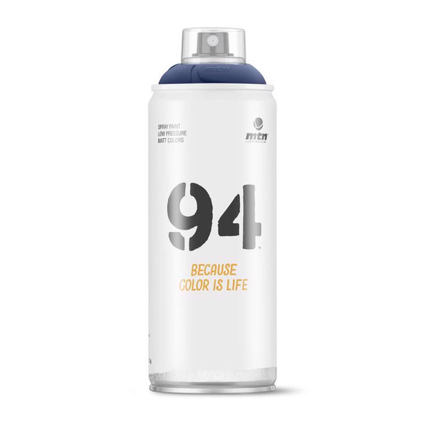 MTN 94 Matte Navy Blue Spray Paint 400 ml (Pack of 6)